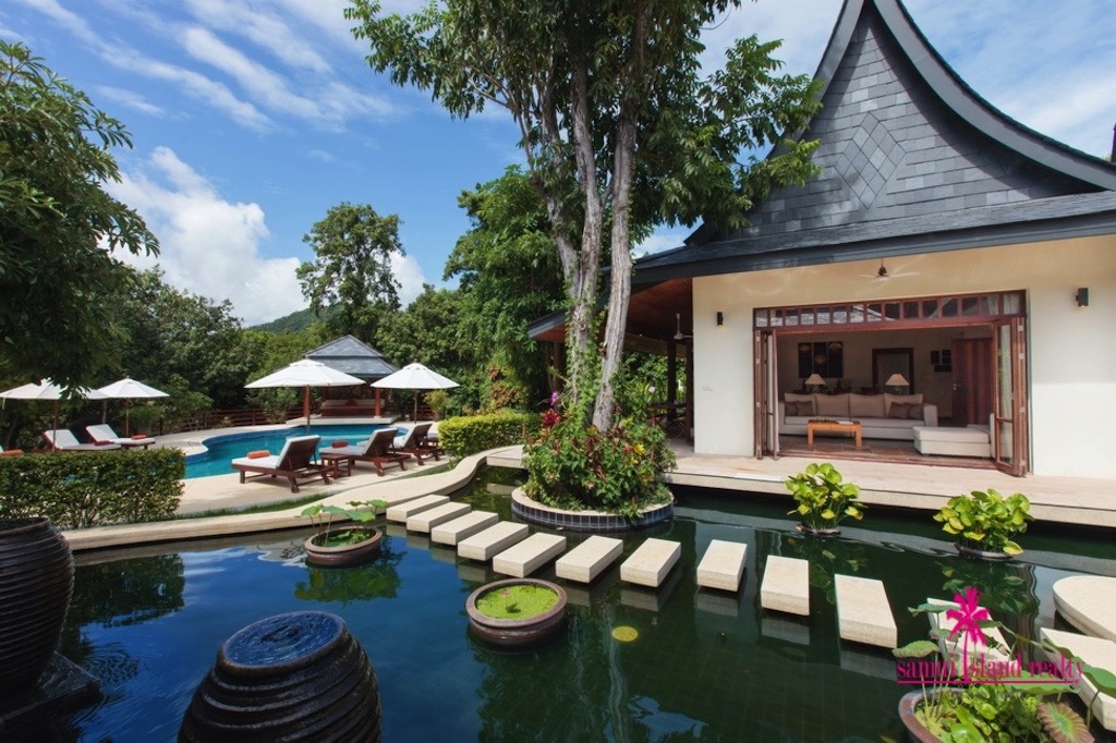 Motsamot Villa Koh Samui Pond
