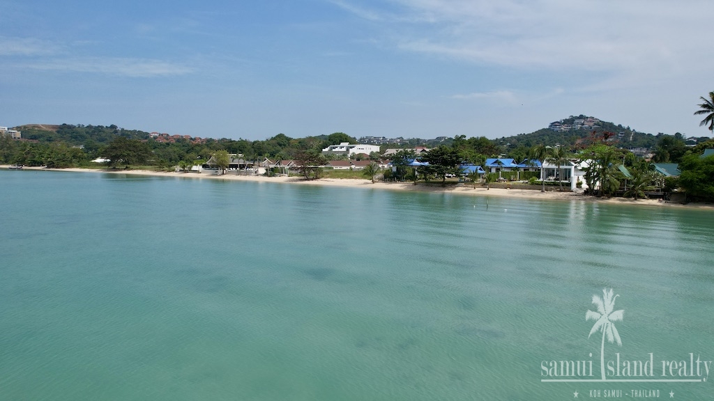 Plai Laem Beachfront Land For Sale Koh Samui Coastline