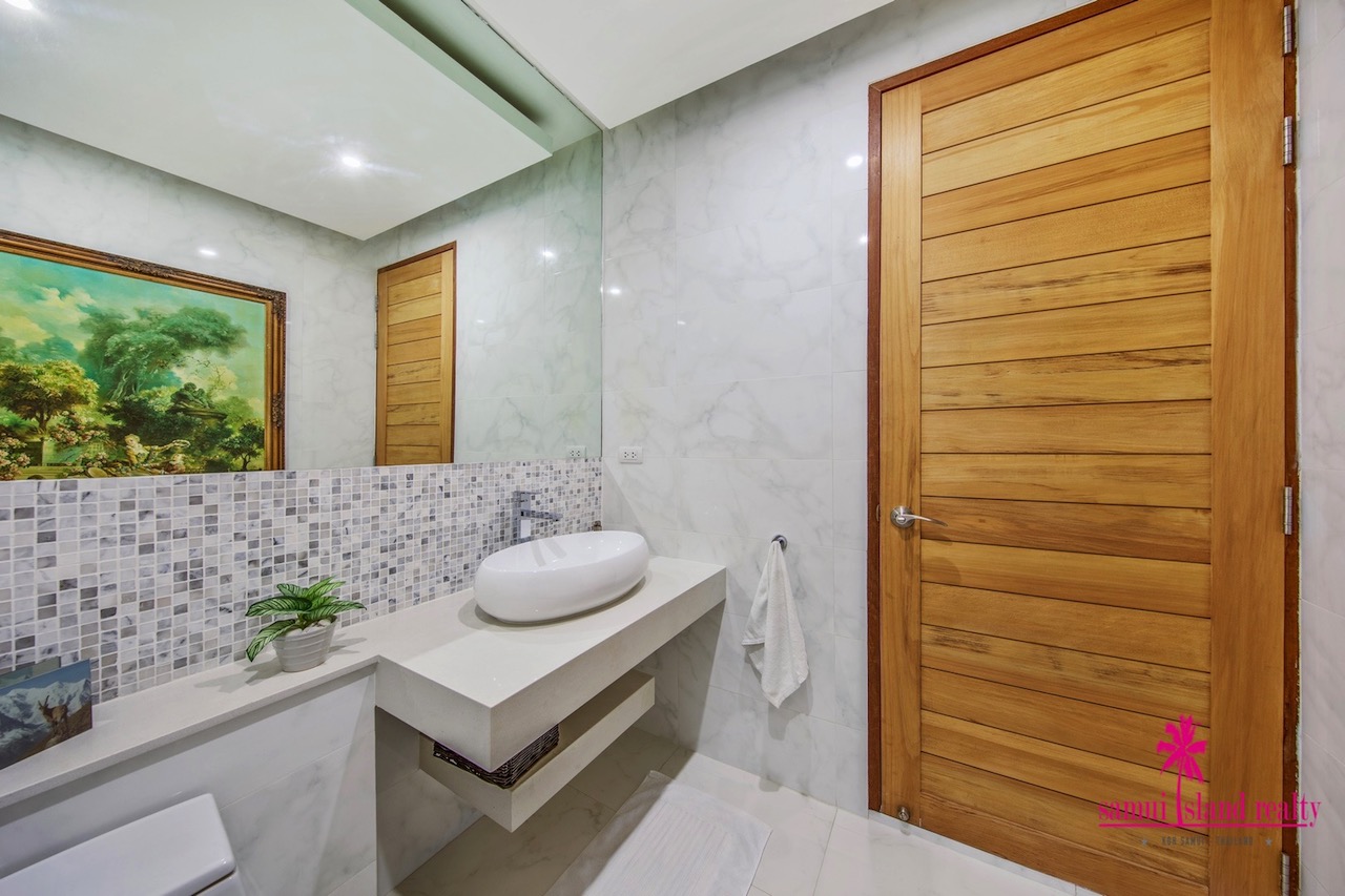 Plai Laem Sea View Villa For Sale Koh Samui Bathroom
