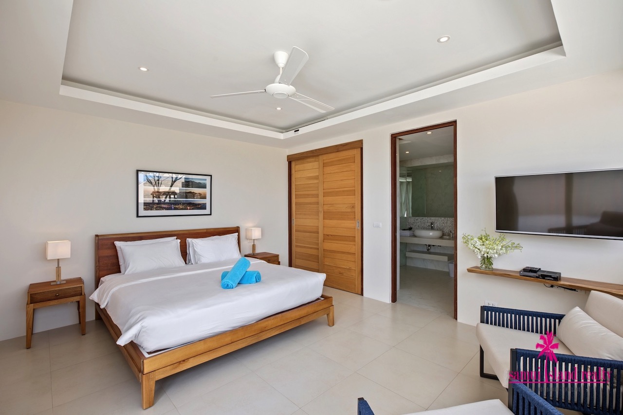 Plai Laem Sea View Villa For Sale Koh Samui Lower Bedroom