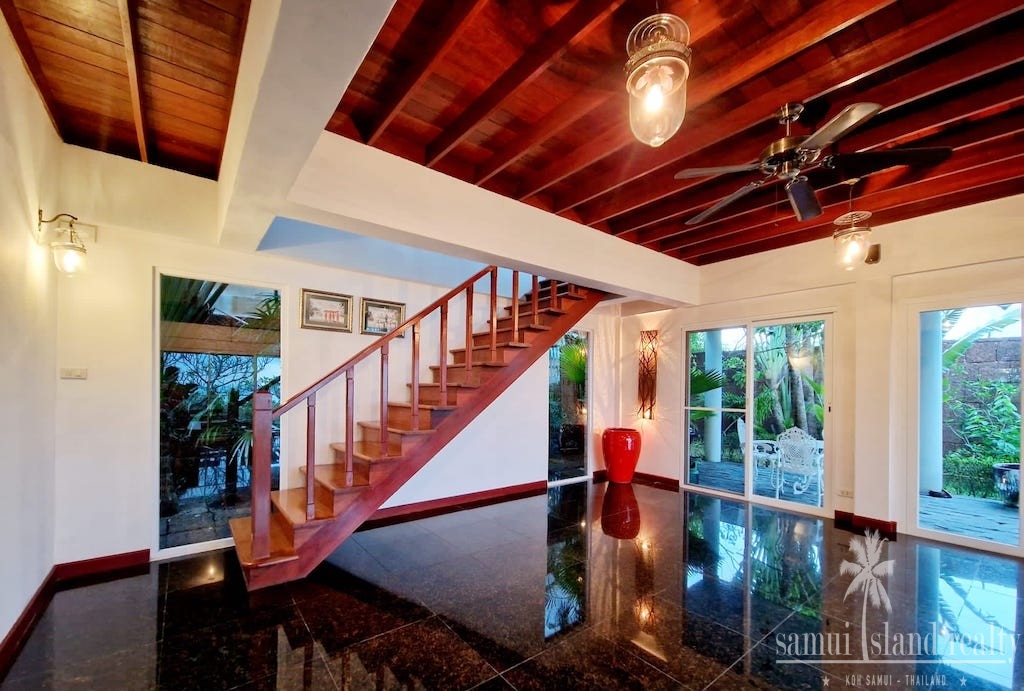 Plai Laem Sunset Villa For Sale Koh Samui Living Space
