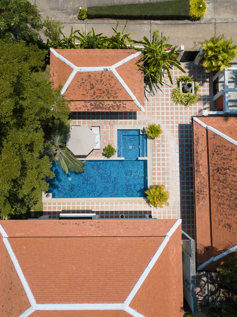 Plumeria Pool Villa For Sale Koh Samui Plumeria Pool Villa For Sale Koh Samui Aerial Image