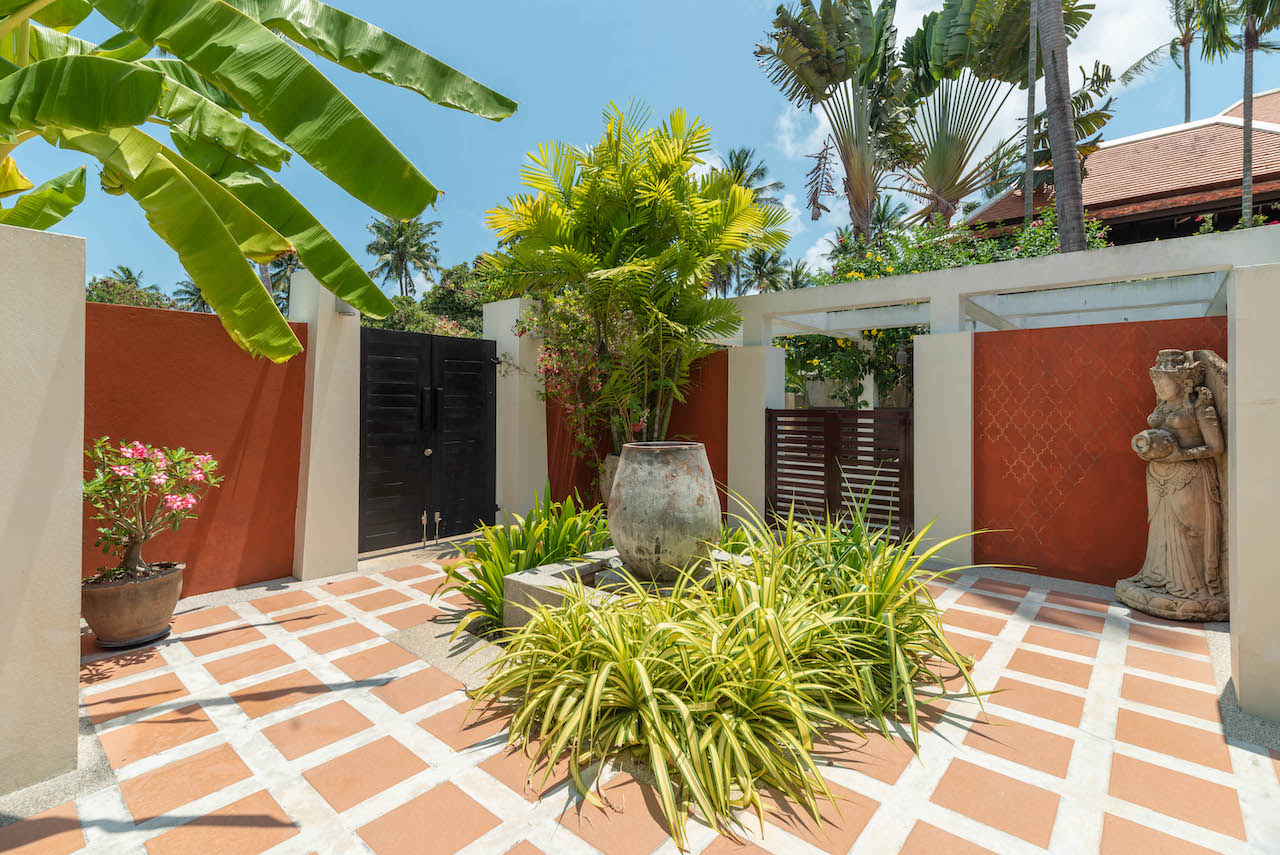 Plumeria Pool Villa For Sale Koh Samui Plumeria Pool Villa For Sale Koh Samui Entrance