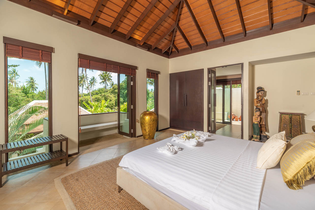 Plumeria Pool Villa For Sale Koh Samui Plumeria Pool Villa For Sale Koh Samui Master Bedroom