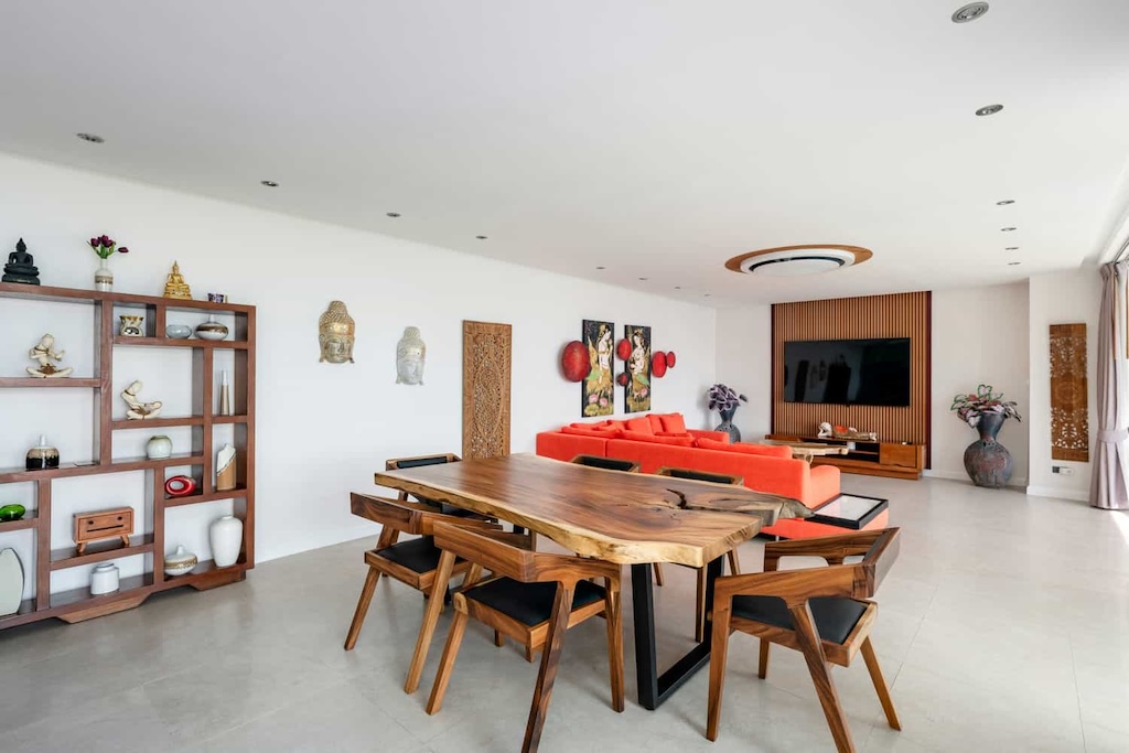Rockwater Sea View Villa For Sale In Koh Samui Dining