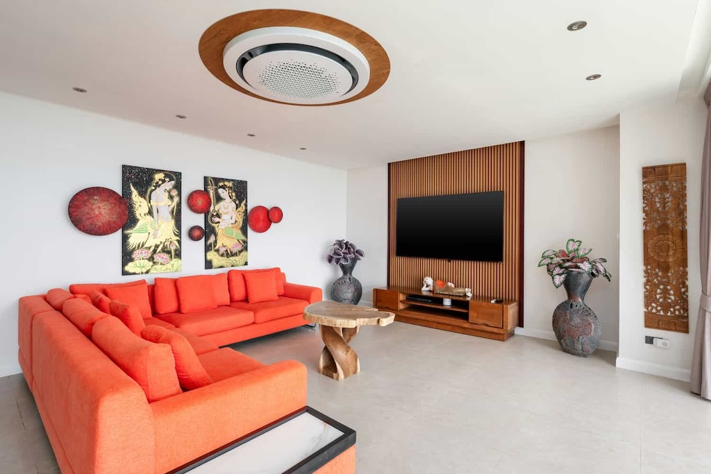 Rockwater Sea View Villa For Sale In Koh Samui Lounge