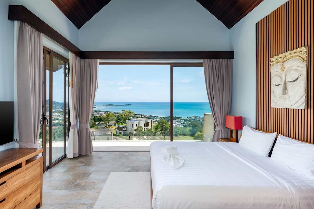 Rockwater Sea View Villa For Sale In Koh Samui Bedroom