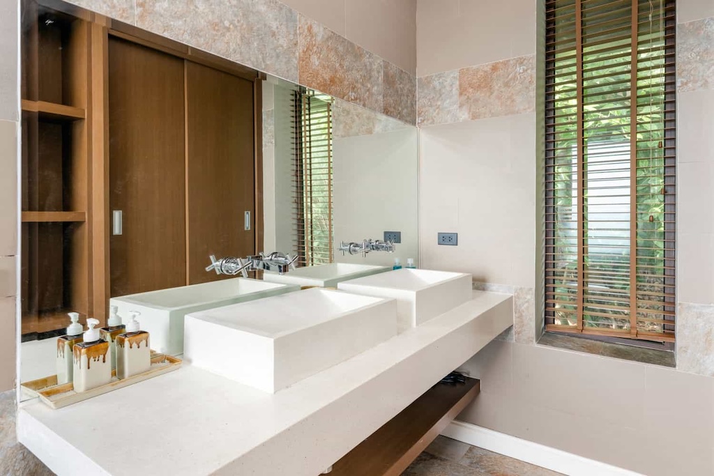 Rockwater Sea View Villa For Sale in Koh Samui Bathroom