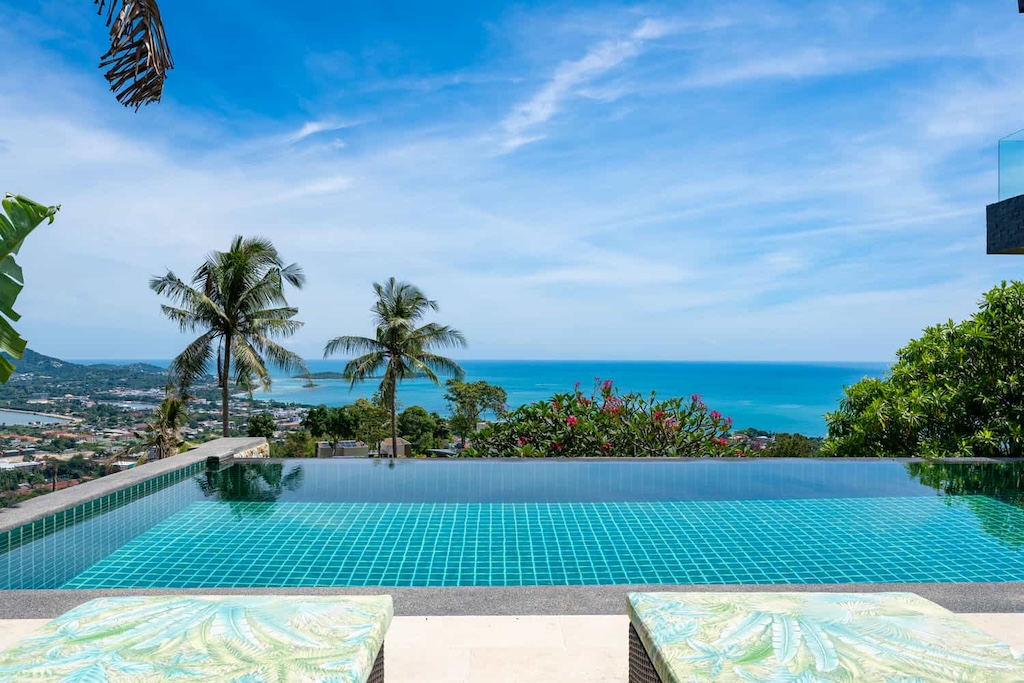 Rockwater Sea View Villa For Sale In Koh Samui Pool