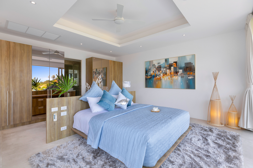 Samrong Bay Oceanfront Villa Bedroom