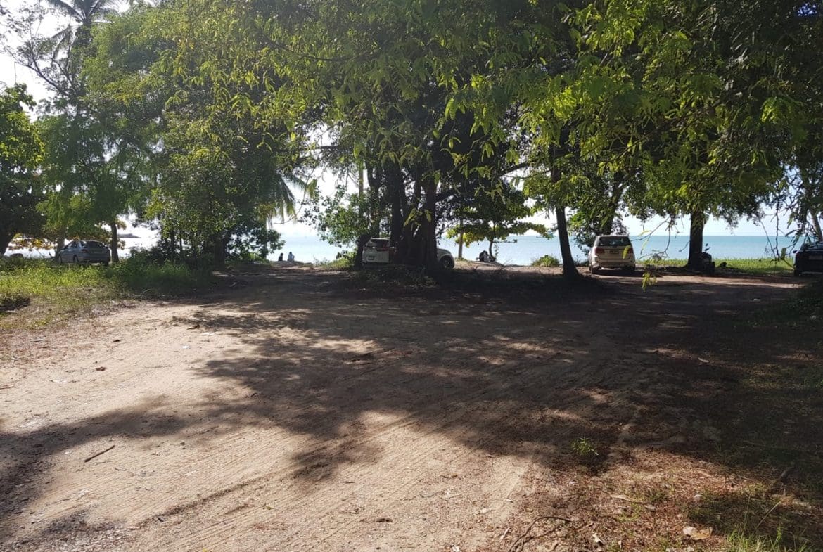 Samui Beachfront Land For Sale Lipa Noi