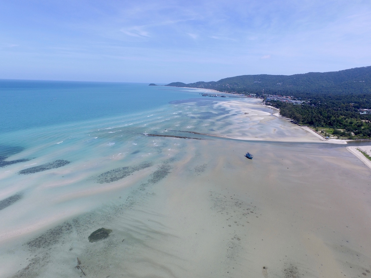 Samui Beachfront Land For Sale View To Nathon