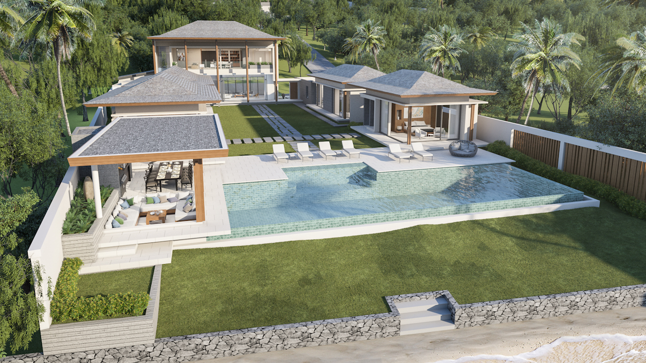 Beach Land Villa Design