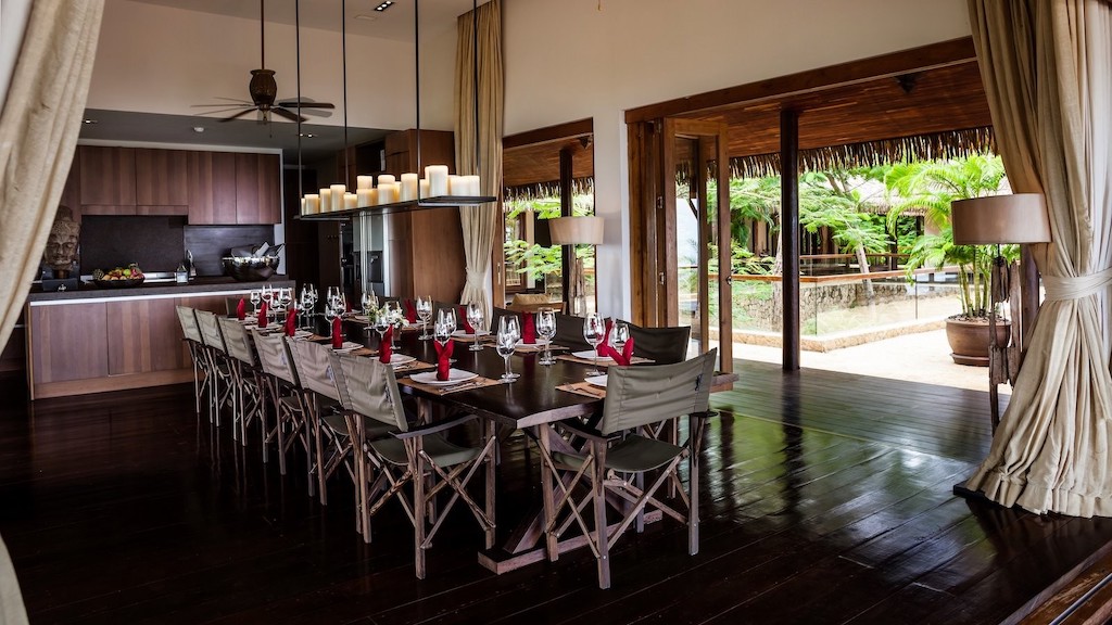 Samui Luxury Villa Dining Area