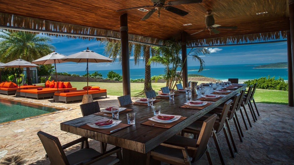 Samui Luxury Villa Outdoor Dining