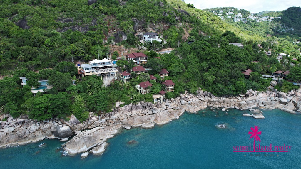 Samui Resort For Sale Aerial Image
