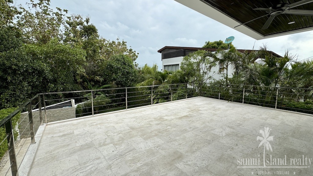 Samui Sanctuary Living Area Terrace