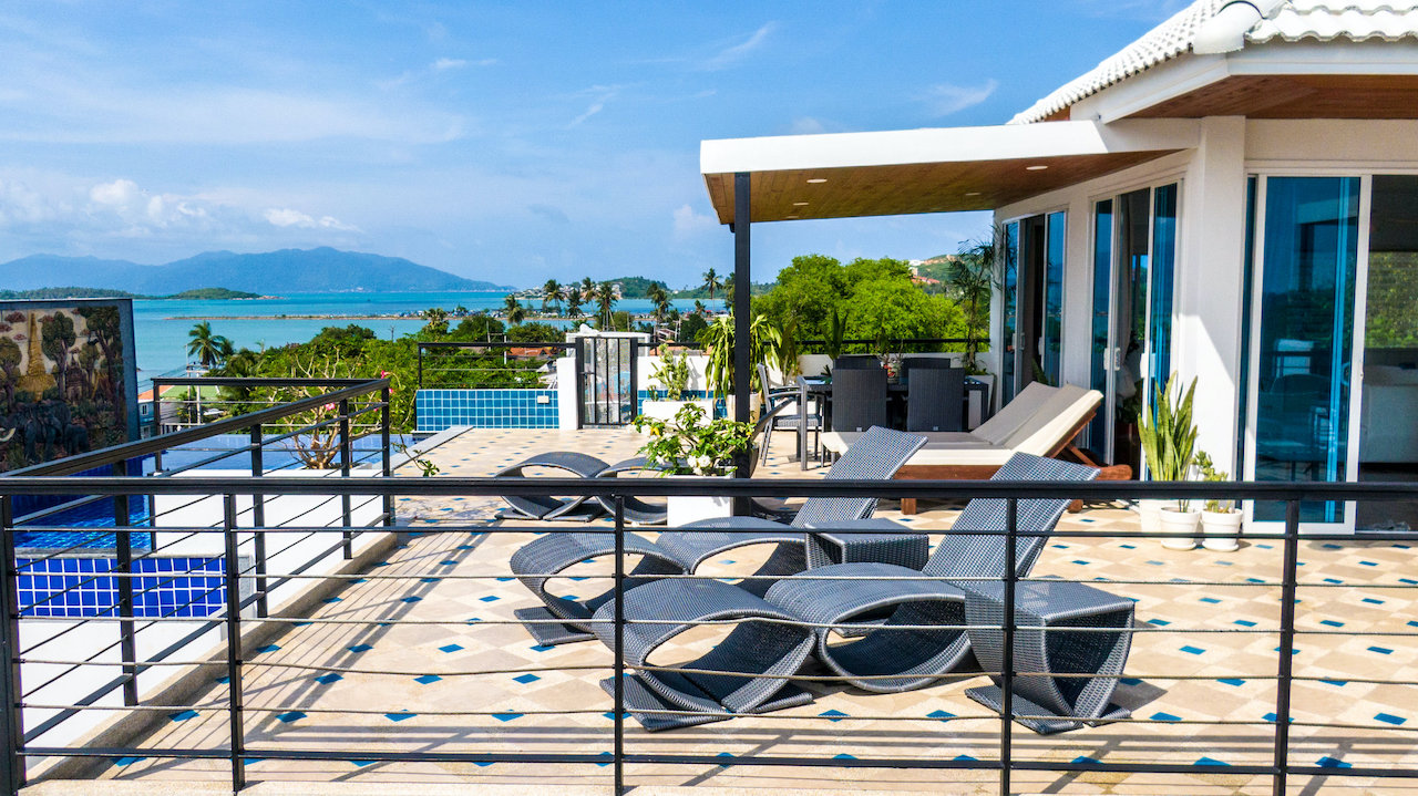 Samui Villa For Sale Top Terrace