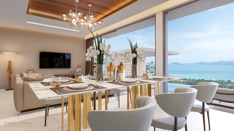 Santi Vista Villas Dining