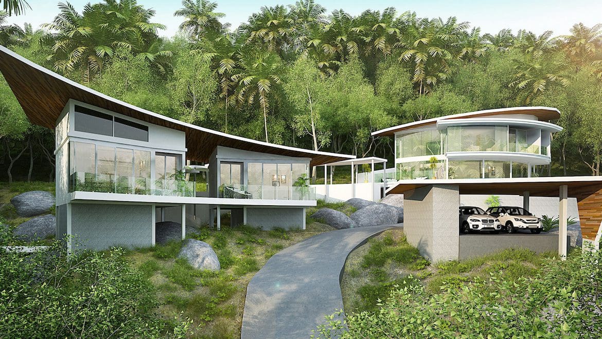 Villa Design For The Land