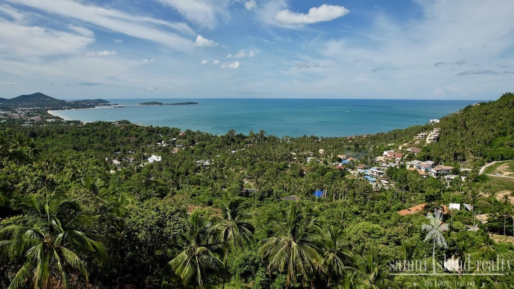 Sea View Land For Sale Chaweng Noi ocean