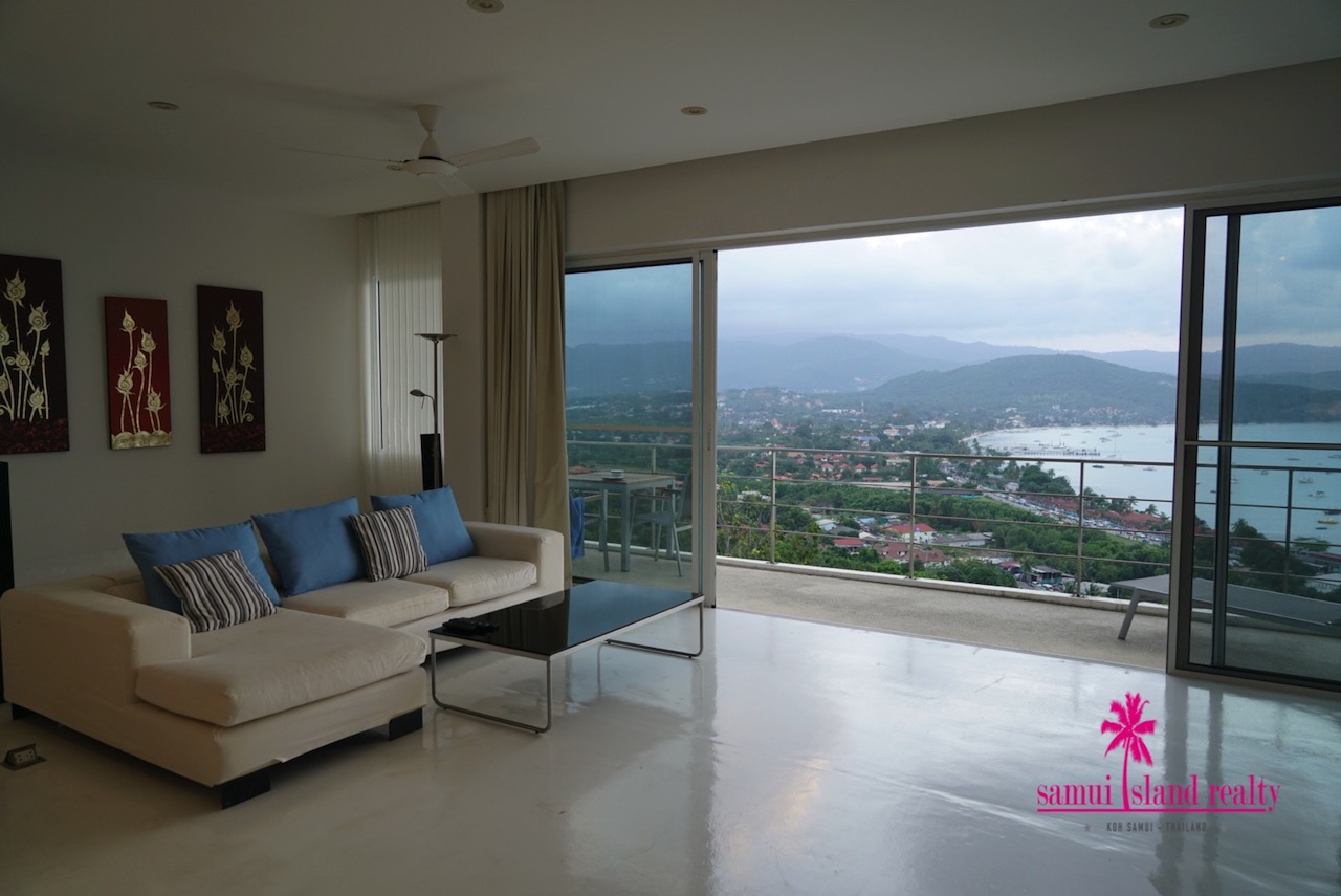 Sea View Penthouse Apartment For Sale Ko Samui Sea View Penthouse Apartment For Sale Ko Samui Lounge