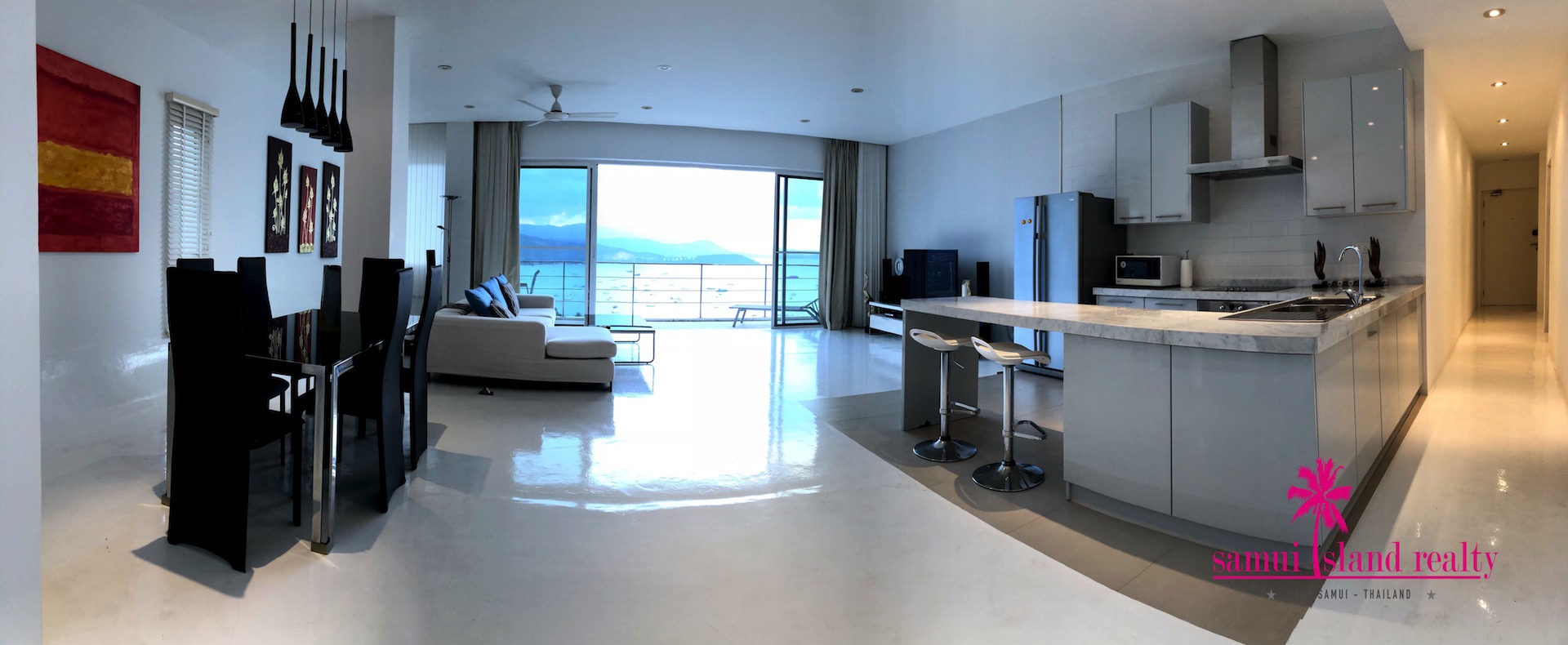 Sea View Penthouse Apartment For Sale Ko Samui Sea View Penthouse Apartment For Sale Ko Samui Open Plan Living