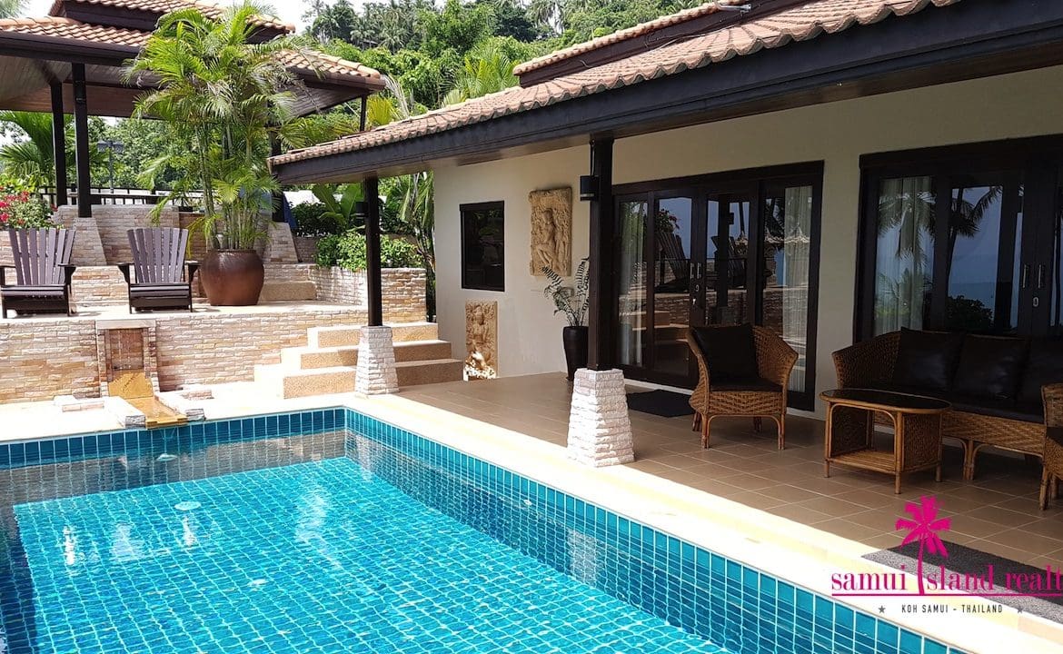 Sea View Pool Villa For Sale Chaweng Noi