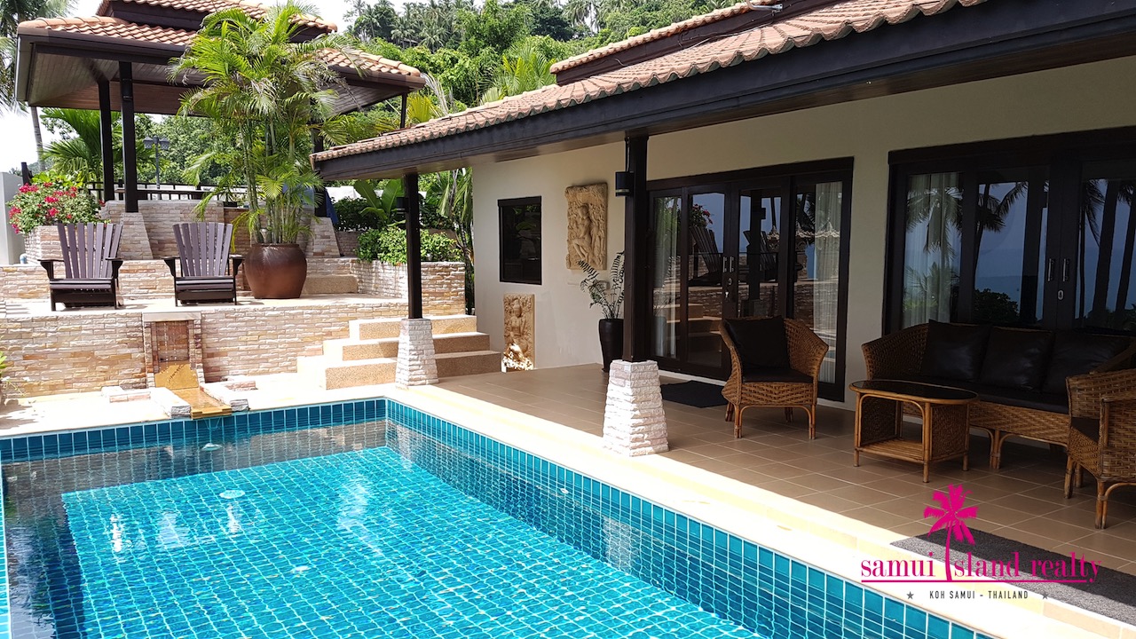 Sea View Pool Villa For Sale Chaweng Noi