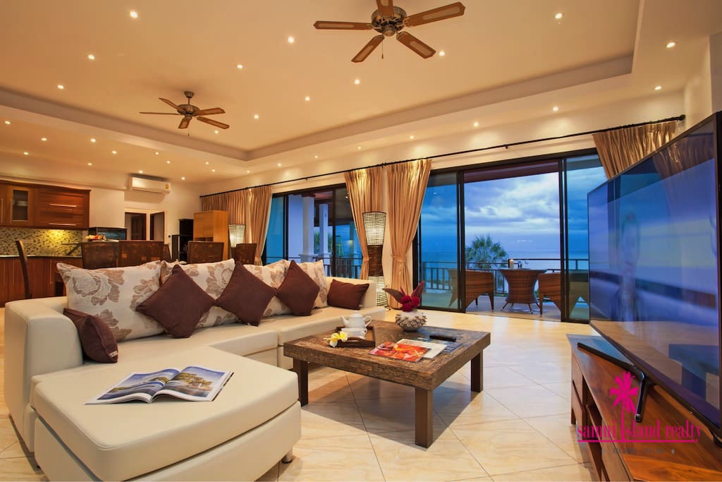 Sunrise Villa Koh Samui Living Room Sofa