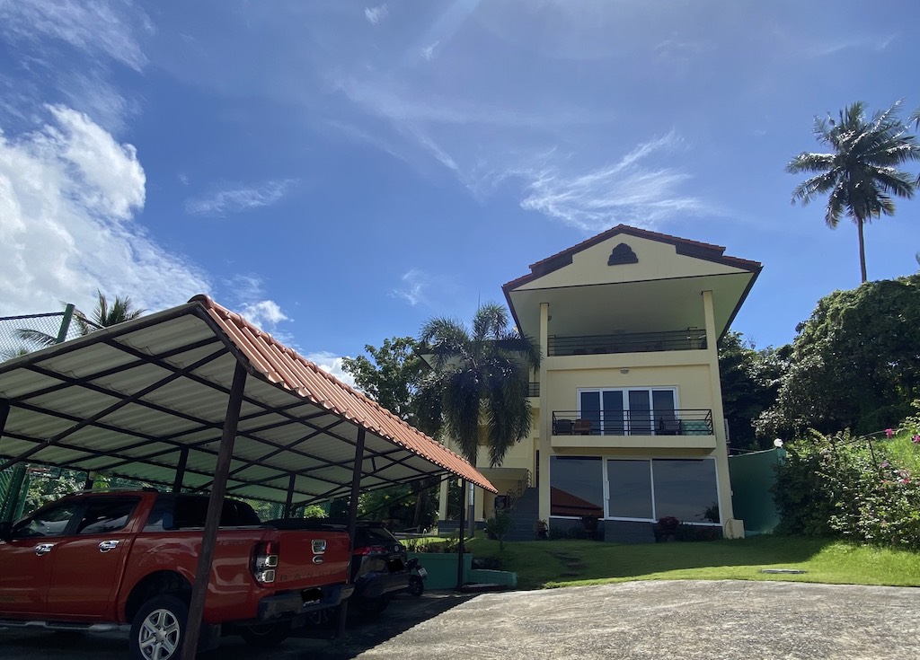 Taling Ngam Villa For Sale Koh Samui Car Port