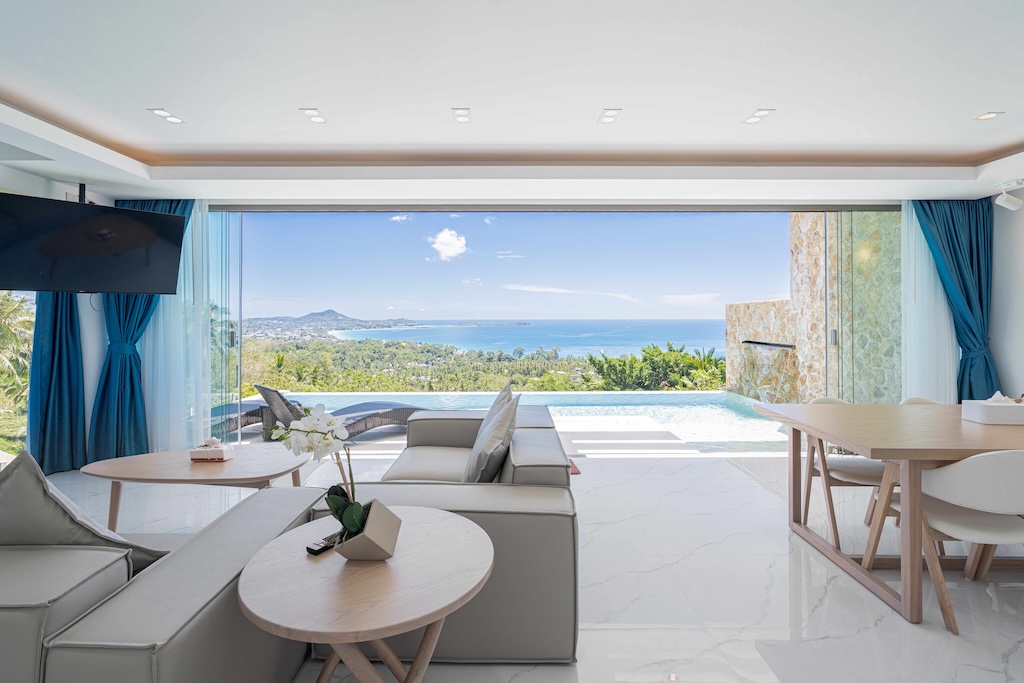 The Wave Development Samui Living Area View