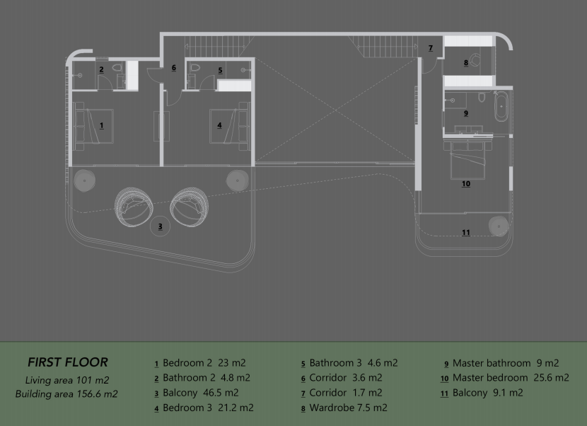 VANKA SAMUI 1st Floor Plan
