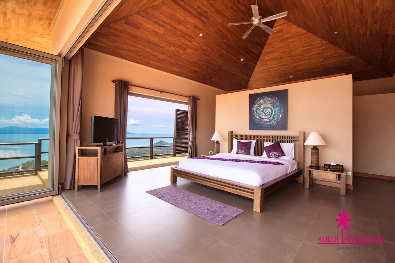 Villa Baan Faa Sai For Sale Koh Samui Master Bedroom