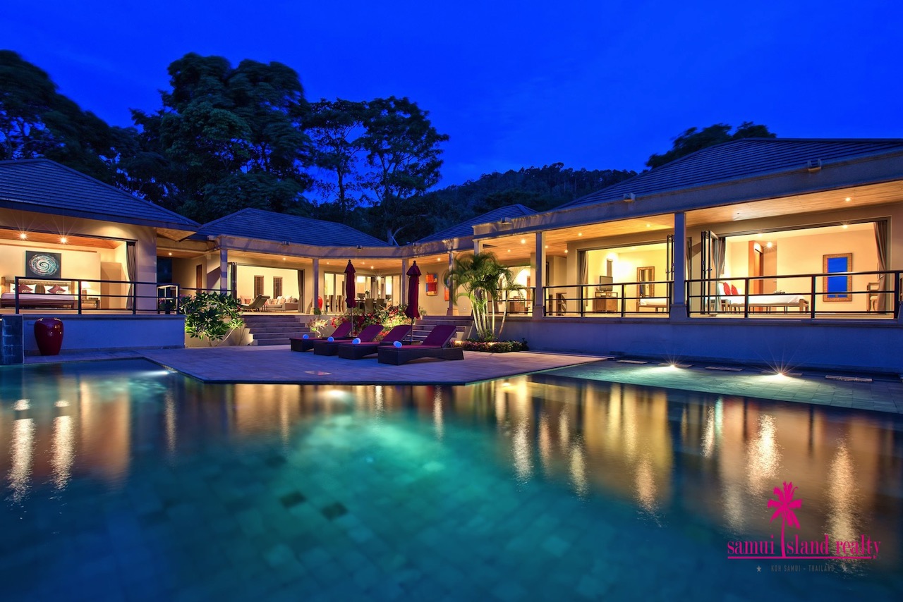 Villa Baan Faa Sai For SAle Koh Samui Night