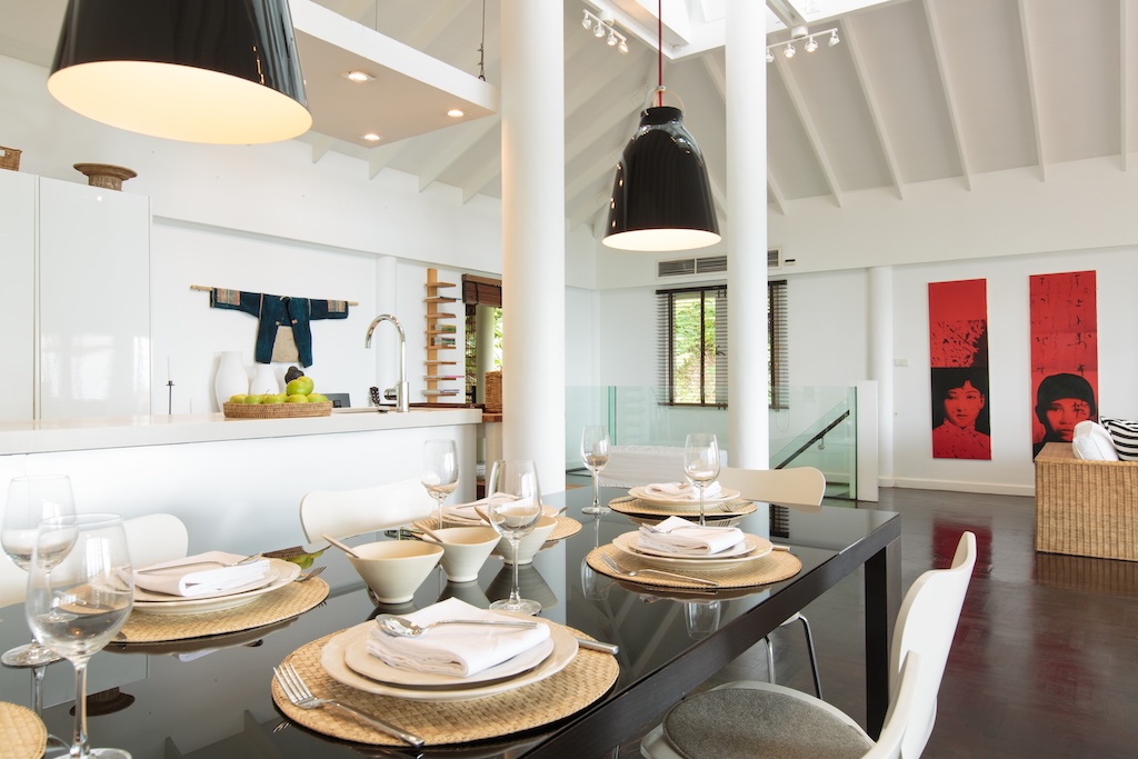 Villa Baan Hansa For Rent Koh Samui Dining