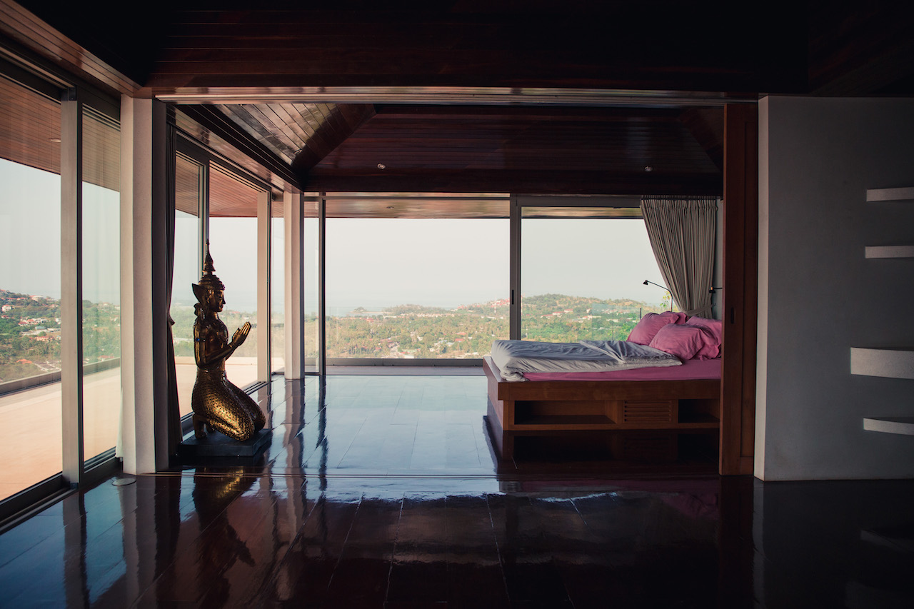 Villa Hill Top For Sale Ko Samui Master Bedroom