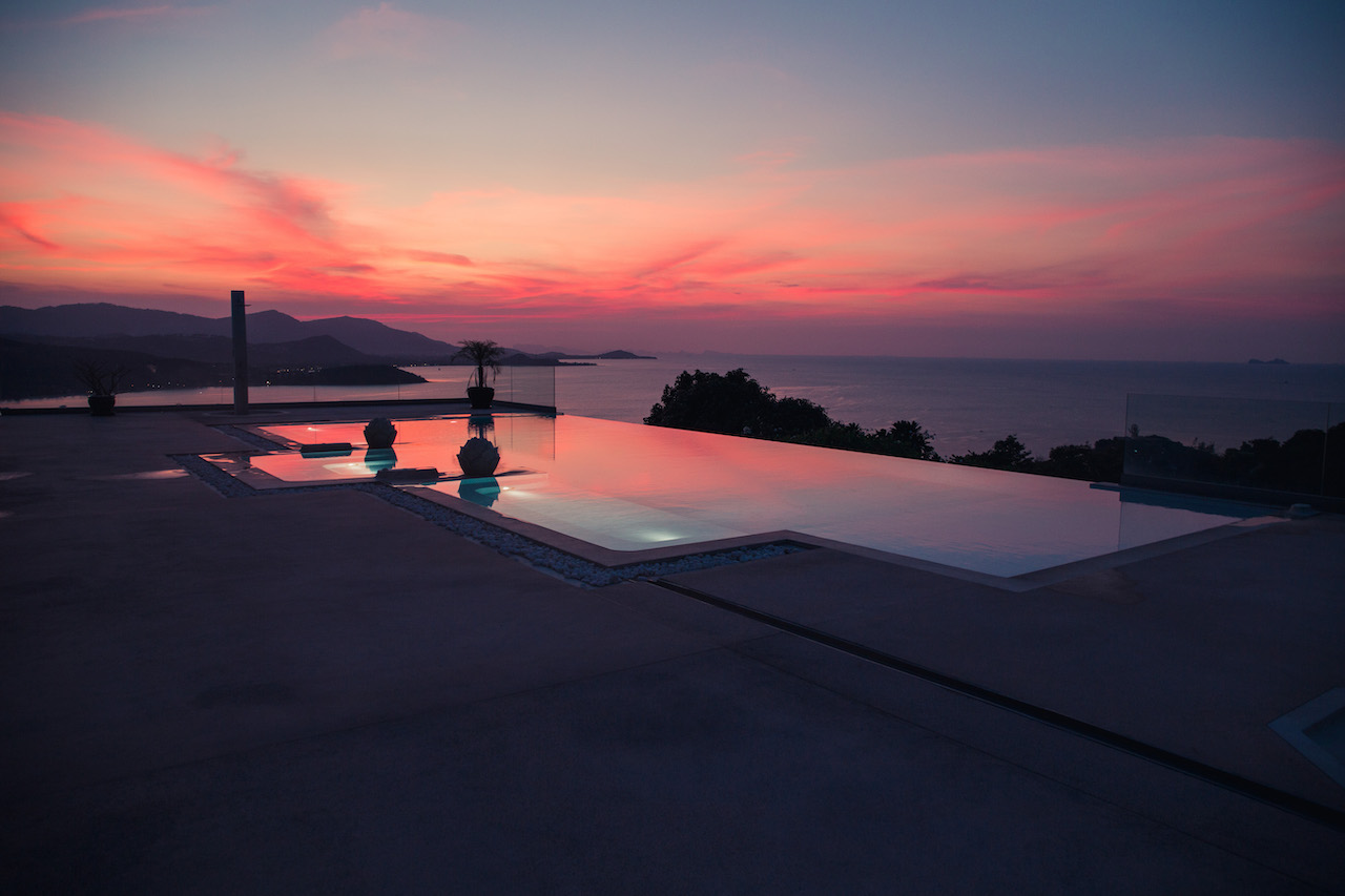 Villa Hill Top For Sale Ko Samui Sunset Pool