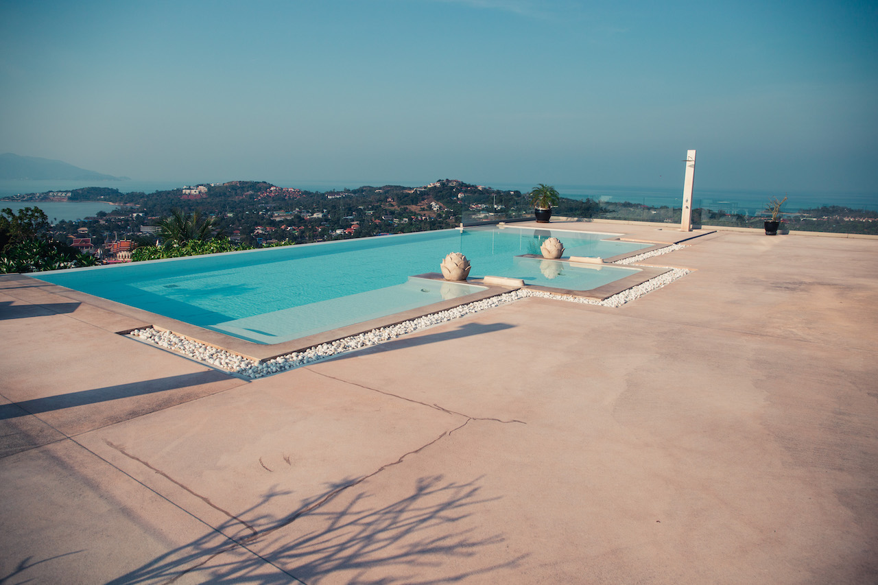Villa Hill Top For Sale Ko Samui Pool Terrace