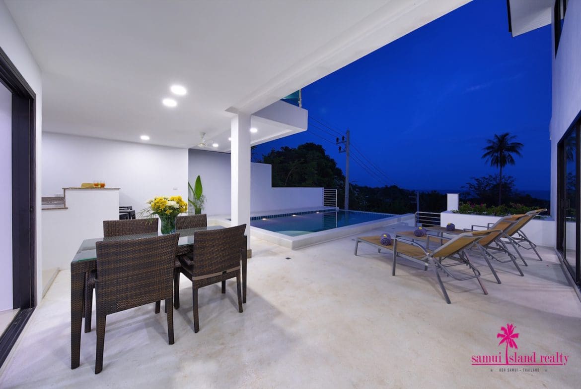 Villa Jasmin Koh Samui Poolside Terrace