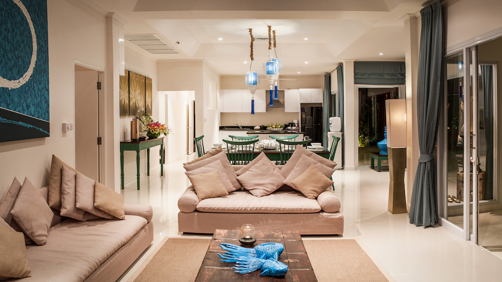 Villa Khwan Rak Open Plan Living