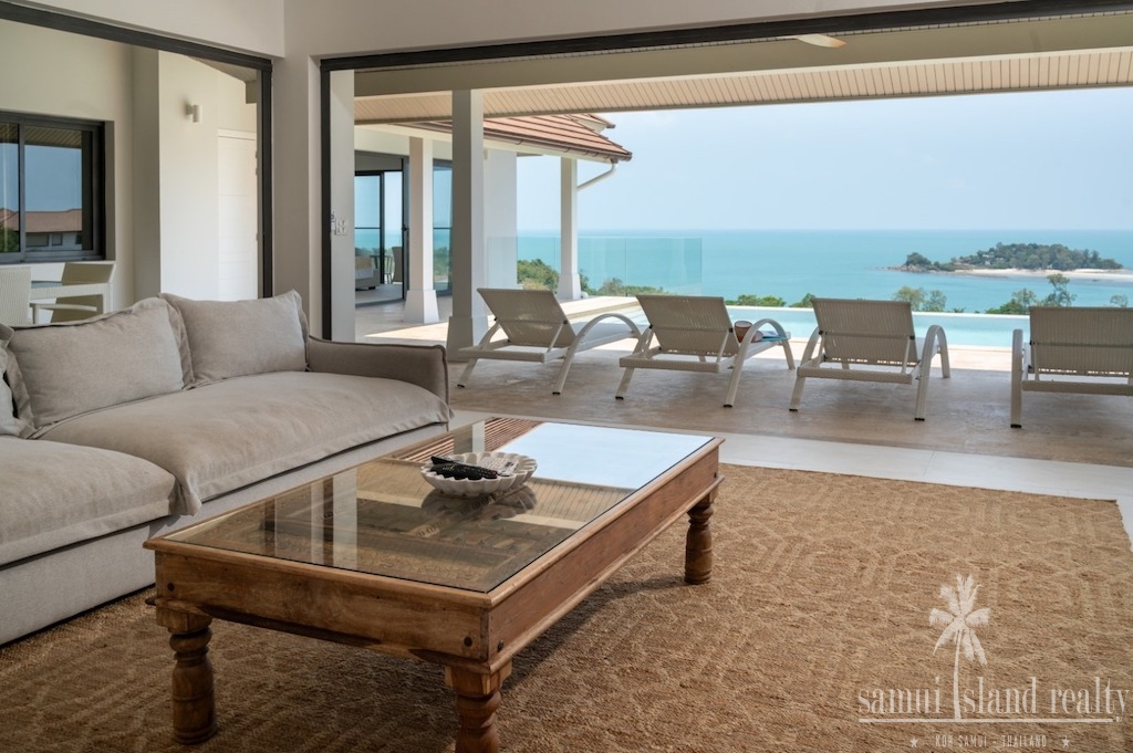 Villa Mandala For Sale Koh Samui Lounge View