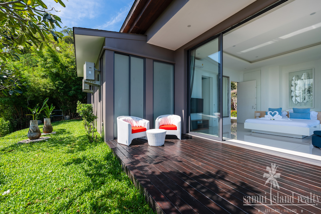 Villa Michaela For Sale Koh Samui Bedroom Terrace