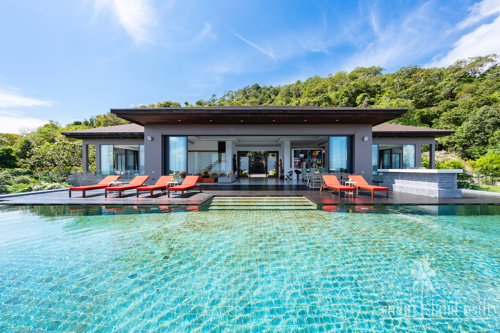 Villa Michaela For Sale Koh Samui Sun Terrace and Pool