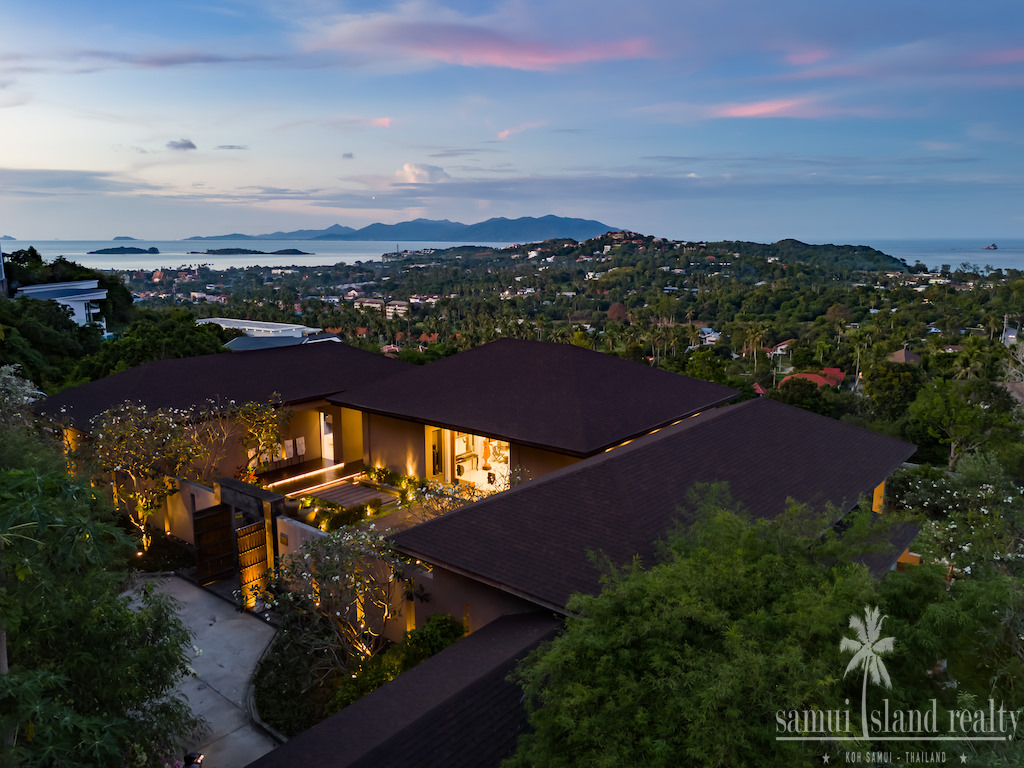 Villa Michaela For Sale Koh Samui Night View