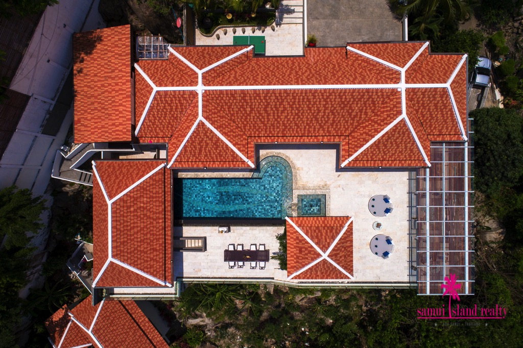 Aerial View Of Villa Nirvana