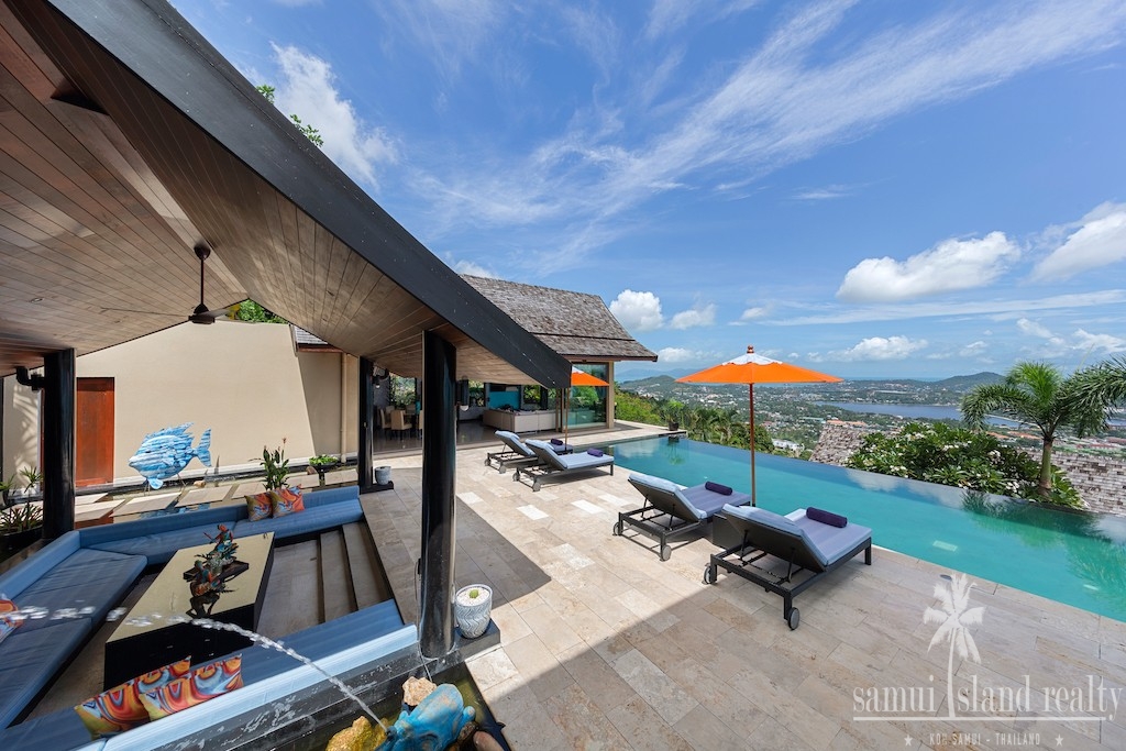 Villa Tiga For Sale Koh Samui Terrace