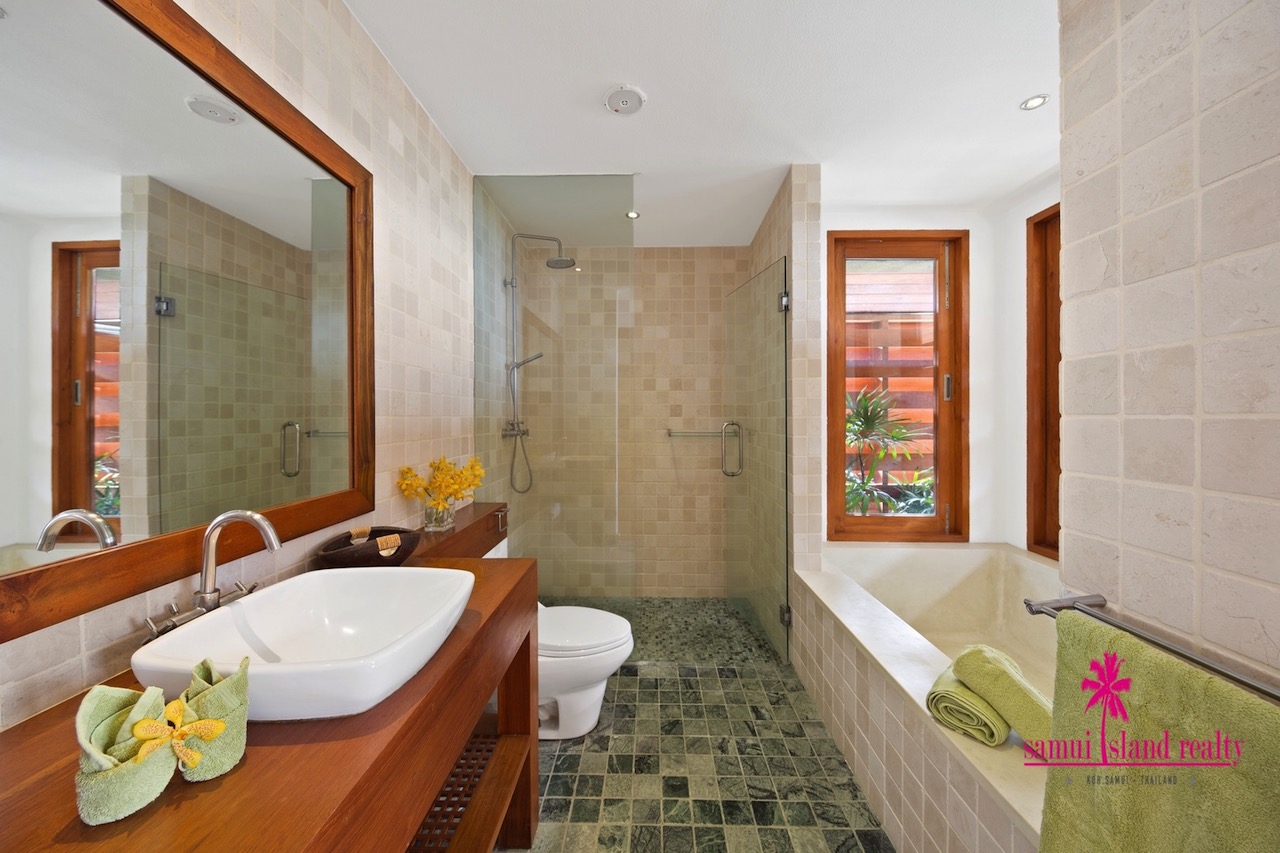 Villa Uno Ko Samui En-Suite Bathroom