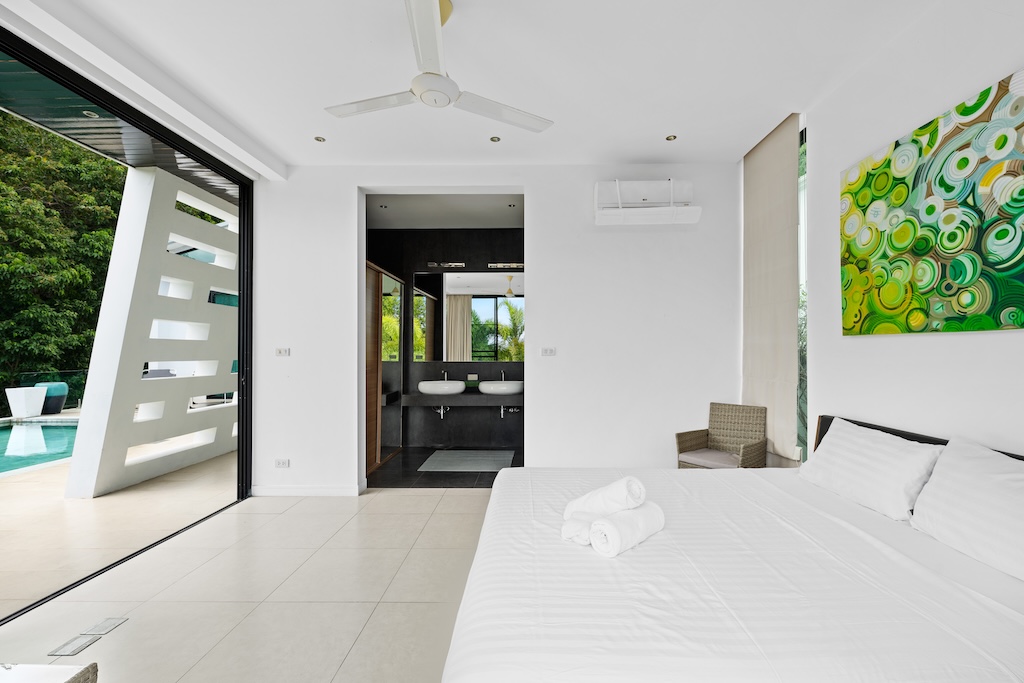 Vista Del Mare Villa Koh Samui Bedroom