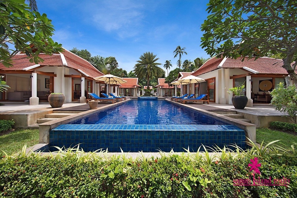 Baan Chao Lay Beachfront Villa Koh Samui Pool